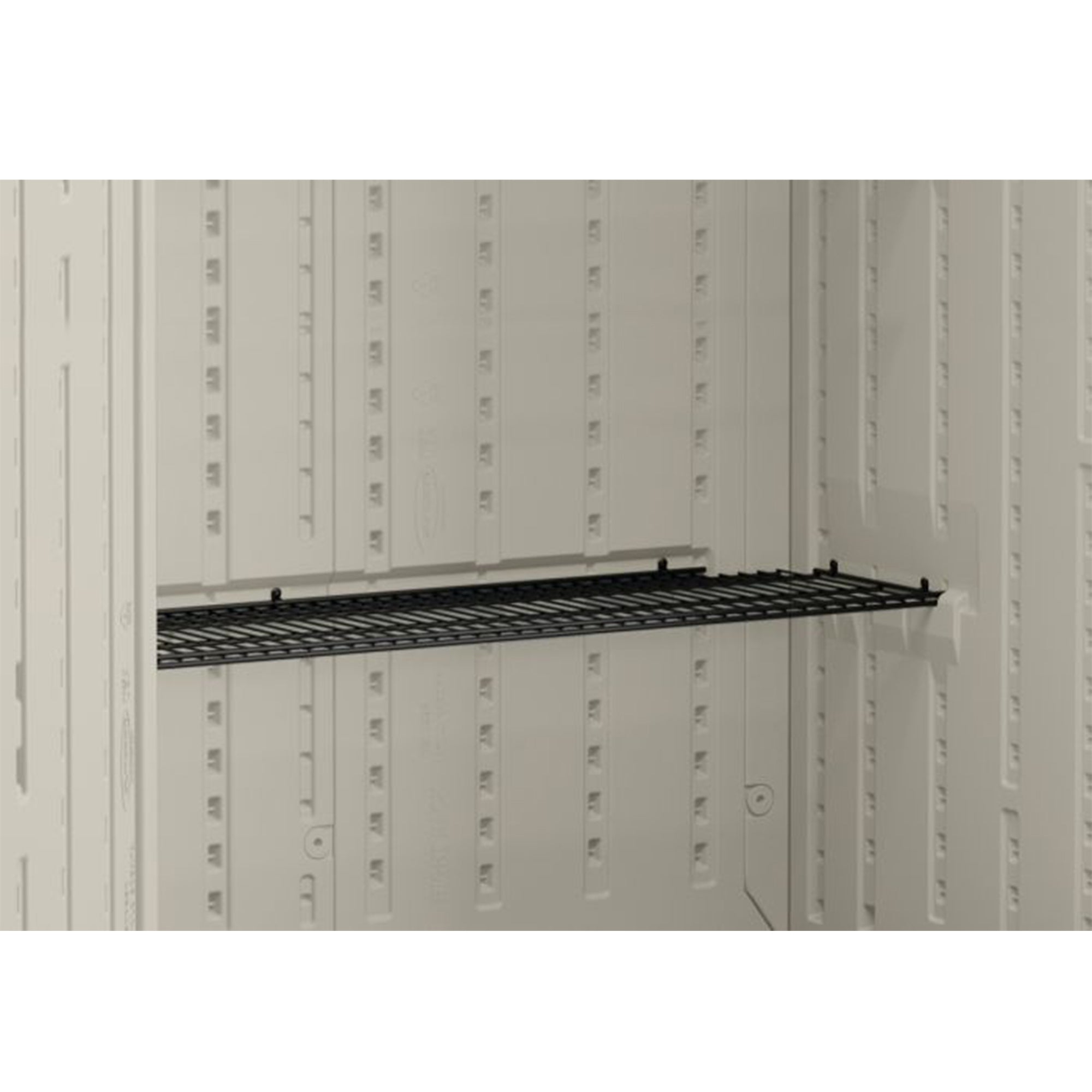 Suncast BMSA7S Vertical Storage Shed Organization Metal Wire Shelf Rack (2 Pack)