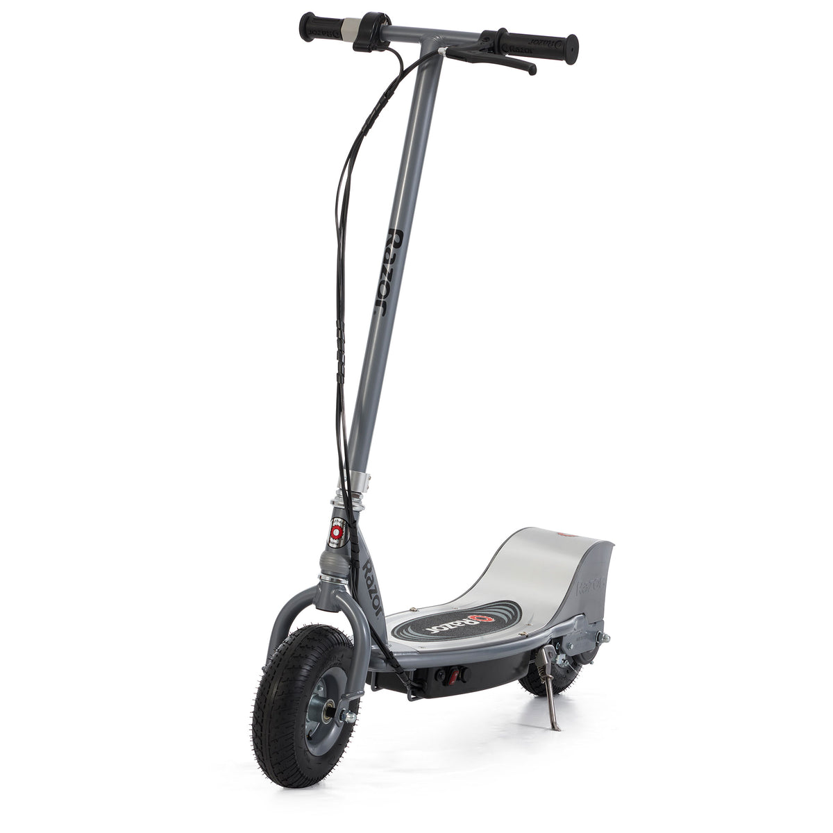 Razor E325 24V High-Torque Motor Electric Powered Scooter Ride, Silver (2 Pack)