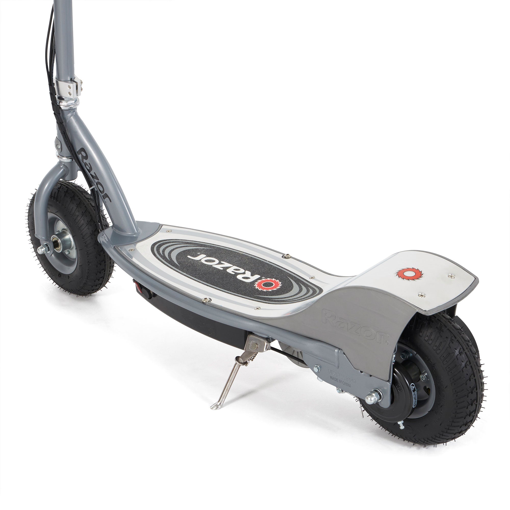 Razor E325 24V High-Torque Motor Electric Powered Scooter Ride, Silver (2 Pack) - VMInnovations