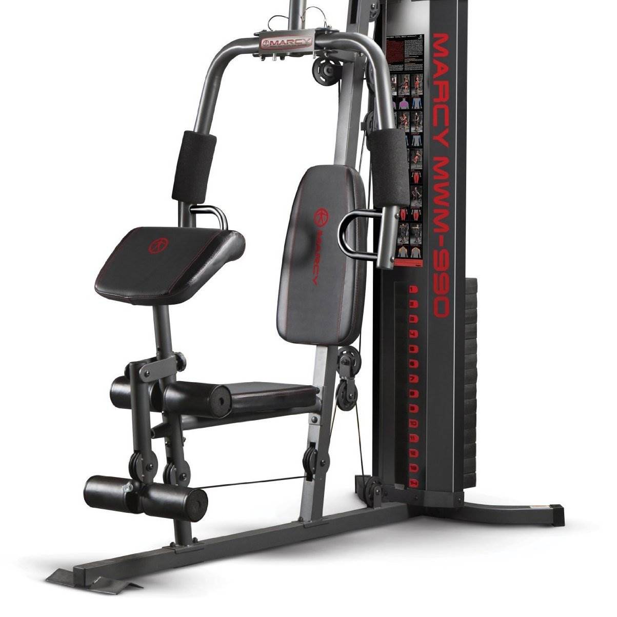 Marcy Dual-Functioning Upper Lower Body 150-Pound Stack Home Gym Workout (Used)