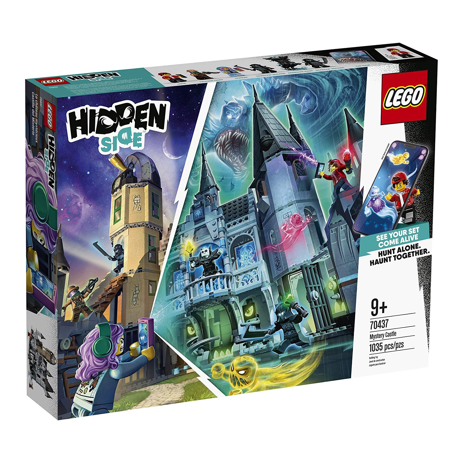 LEGO 70437 Hidden Side Mystery Castle 1035 Piece Block Building Toy Set for Kids