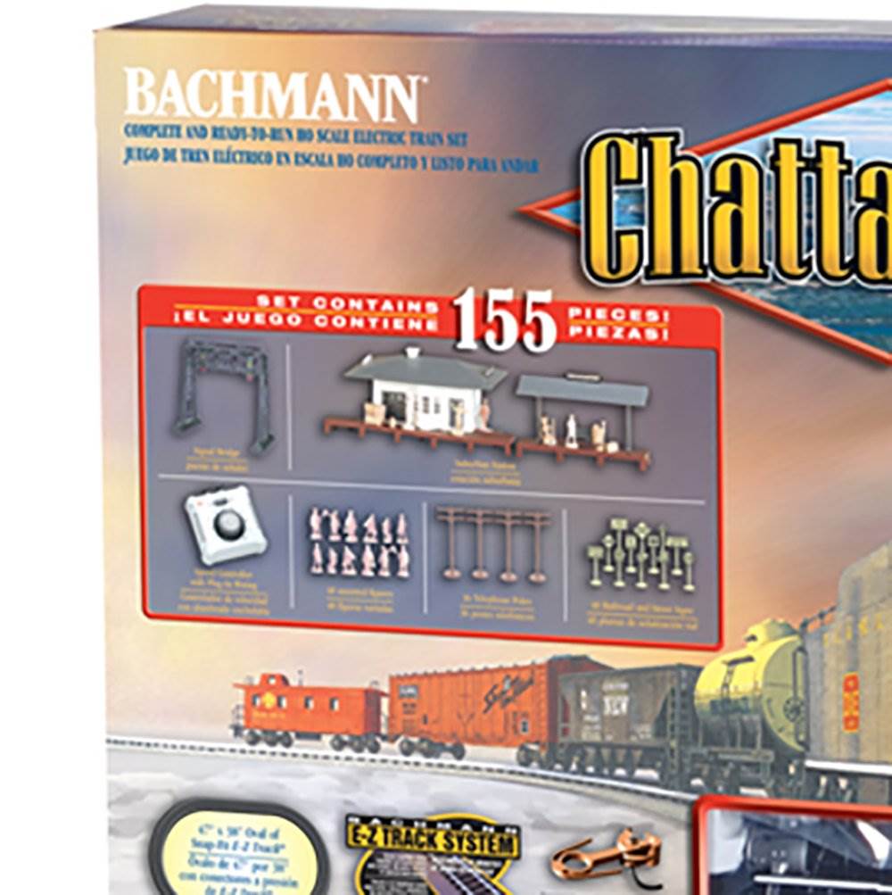 Bachmann Trains Chattanooga Ready-to-Run Electric Train Set, HO Scale | Open Box