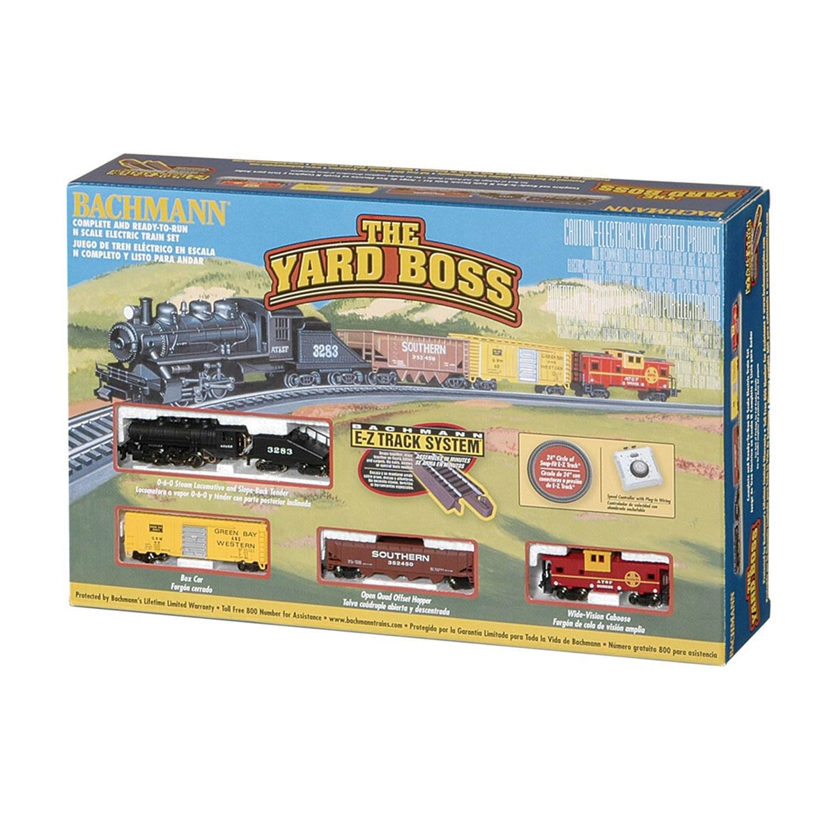 Bachmann Trains Yard Boss N Scale Ready-to-Run Train Set | 24014-BT (For Parts)