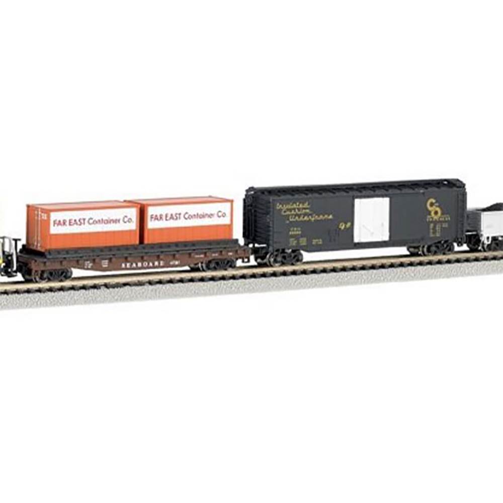 Bachmann Trains Freightmaster N Scale Ready-To-Run 60 Pc Train Set (For Parts)