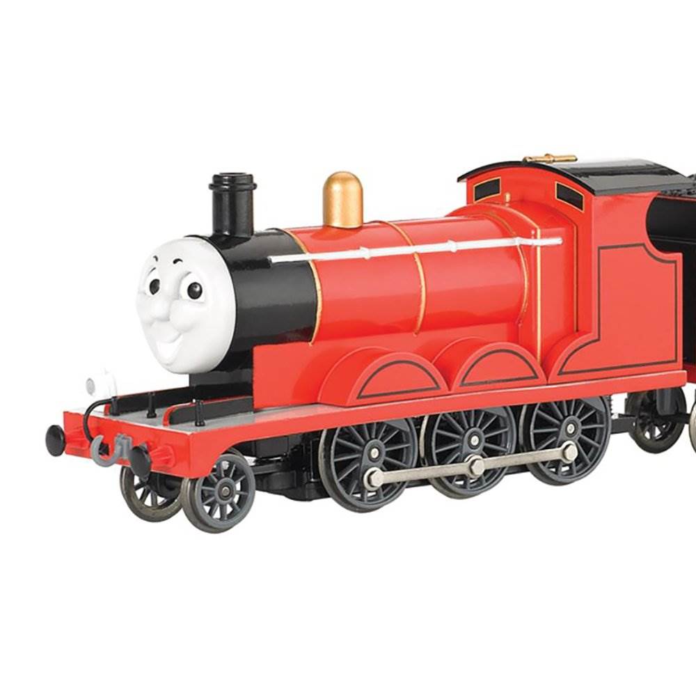Bachmann Trains James The Red Engine With Moving Eyes, HO Scale (Open Box)