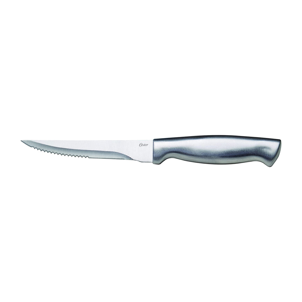 Oster Baldwyn 14 Piece Stainless Steel Kitchen Knife Set, Satin (For Parts)
