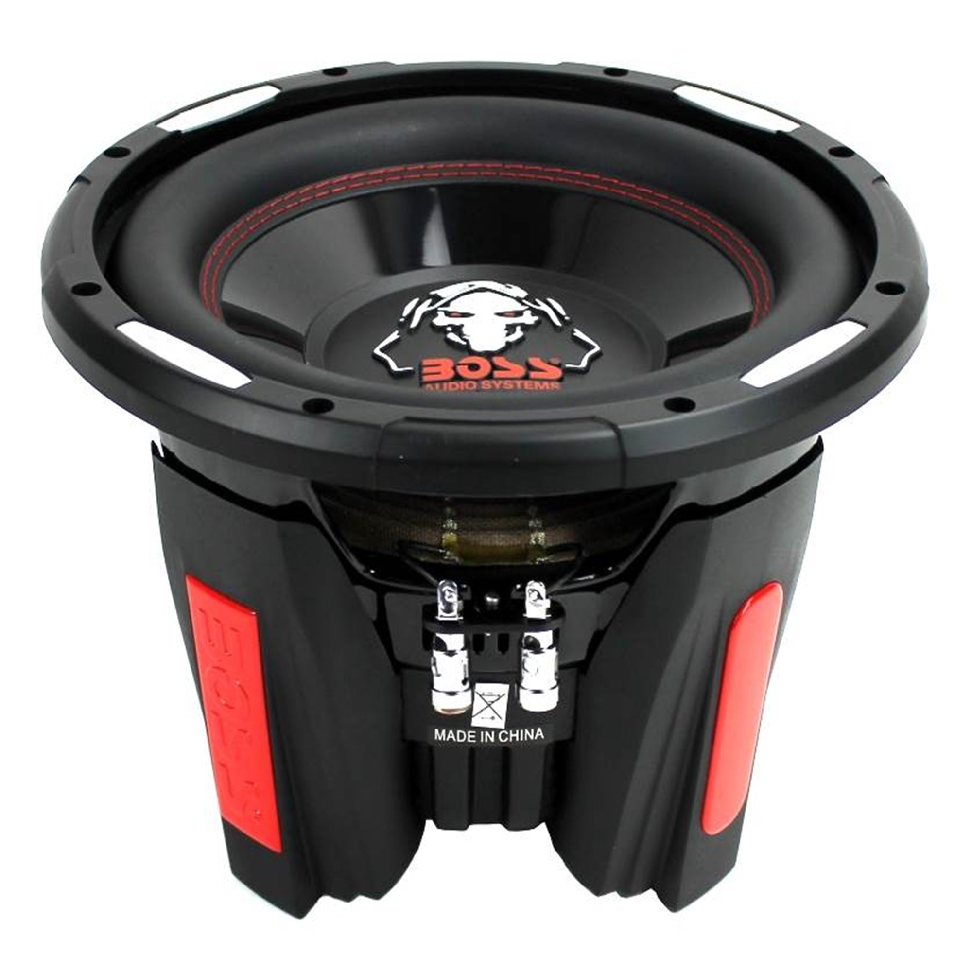 2 BOSS AUDIO P106DVC 10" 4200 Watt Car Subwoofers+AR4000D+Amp Kit+Vented Sub Box
