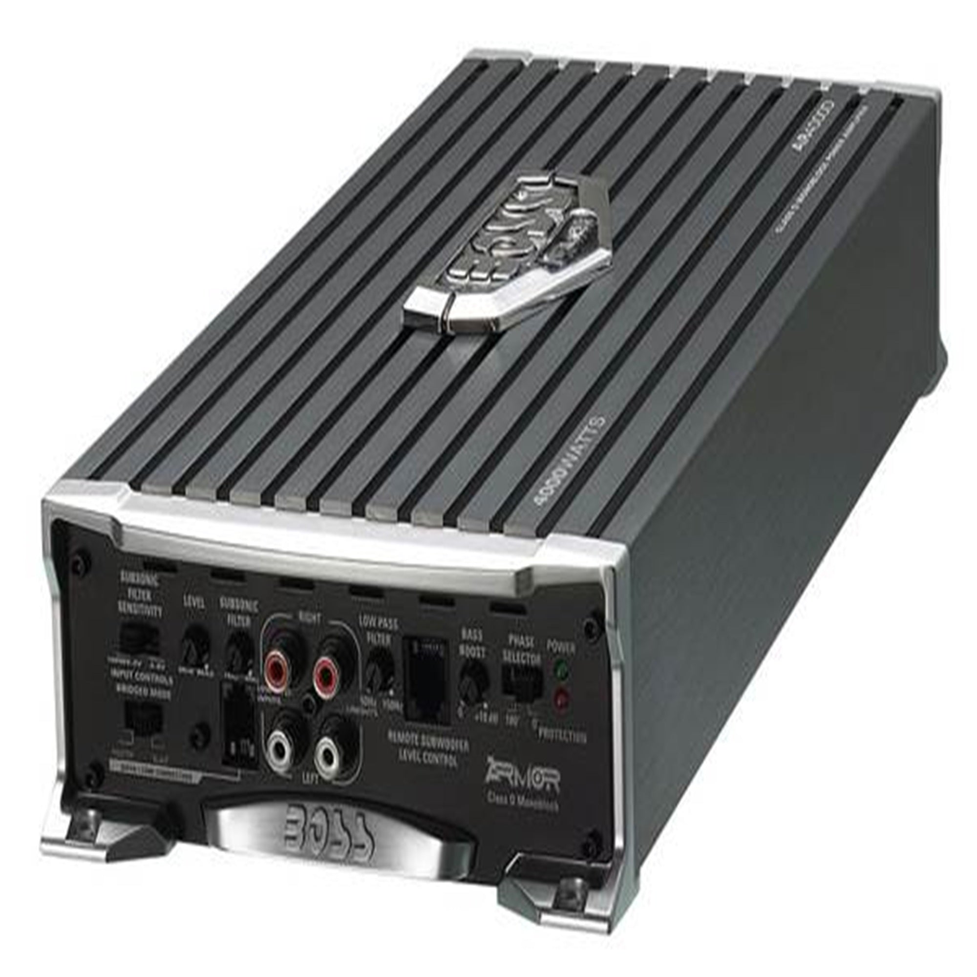 2 BOSS AUDIO P106DVC 10" 4200 Watt Car Subwoofers+AR4000D+Amp Kit+Vented Sub Box