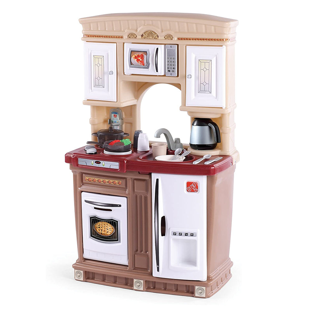 Step2 Lifestyle Fresh Accents Kids Play Pretend Kitchen Playset w/ Accessory Set