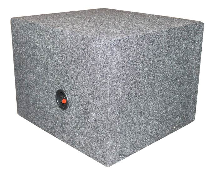 Planet Audio 12" 1800W DVC Subwoofer and Single 12" Vented Sub Box Enclosure