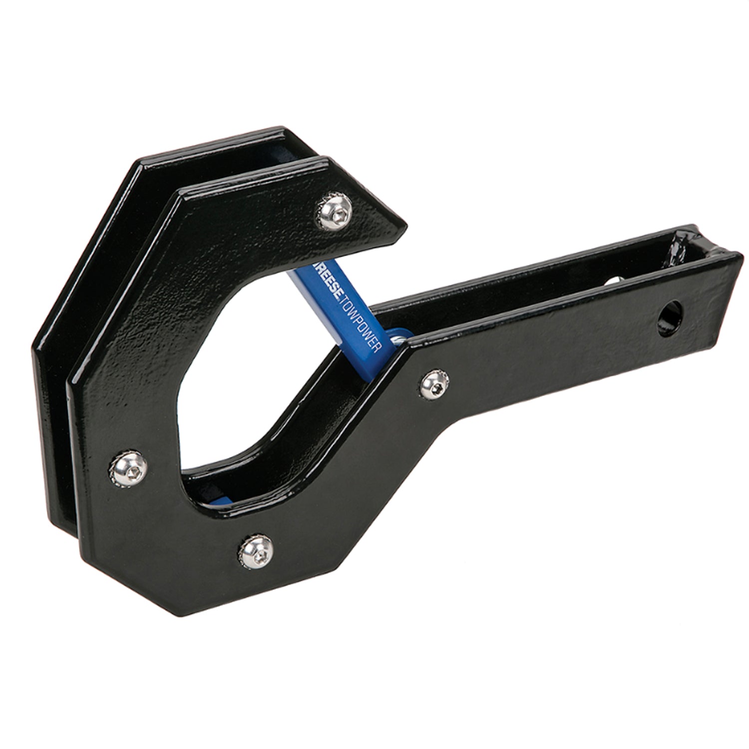 Horizon Global Inc Powder Coated Steel Carabiner Latch Tow Hook, Black(Open Box)