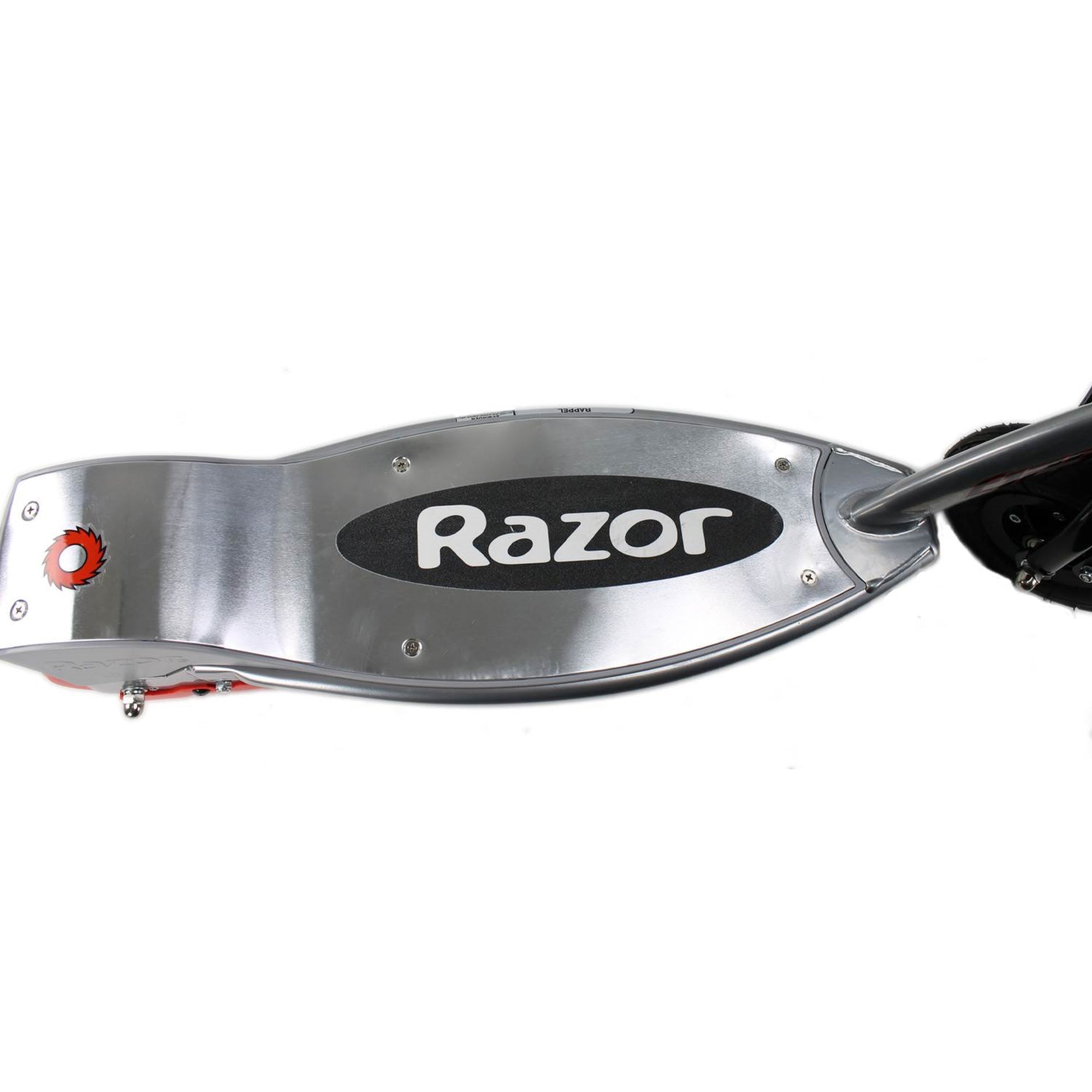 Razor E125 Kids Motorized 24V Electric Ride-On Scooter w/ Helmet & Pads, Black