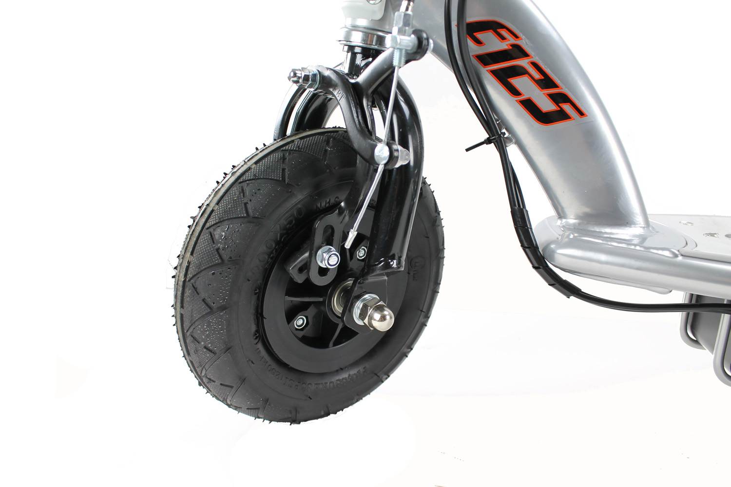 Razor E125 Kids Motorized 24V Electric Ride-On Scooter w/ Youth Helmet, Black