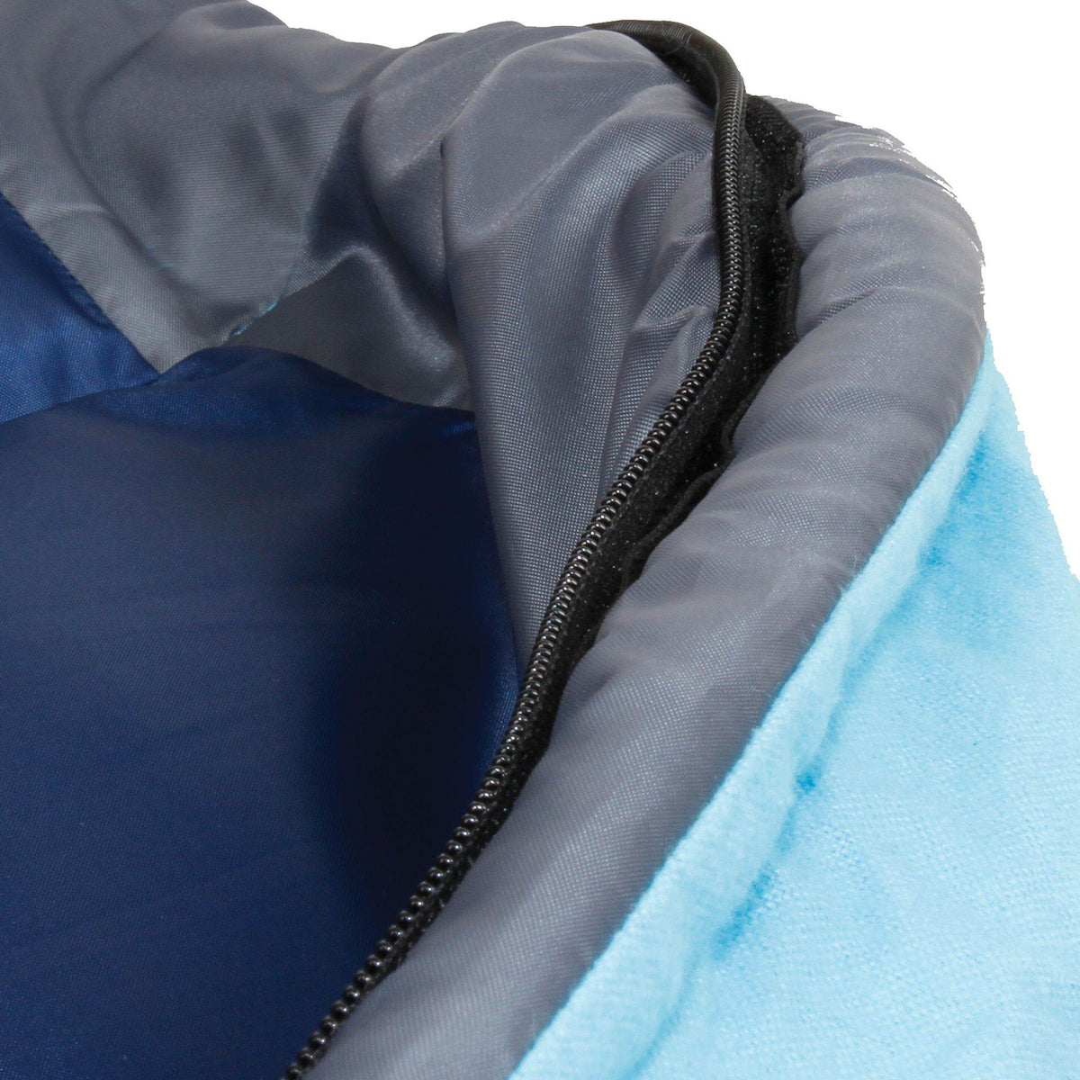 Coleman Silverton 15-Degree Tall Mummy-Style Sleeping Bag, Blue | Open Box
