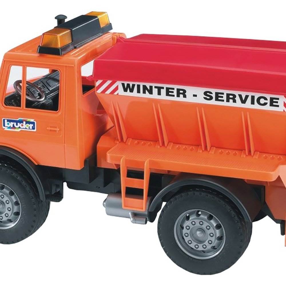 Bruder Toys MB-Unimog Fully-Functional Winter Service Snow Plow (Open Box)