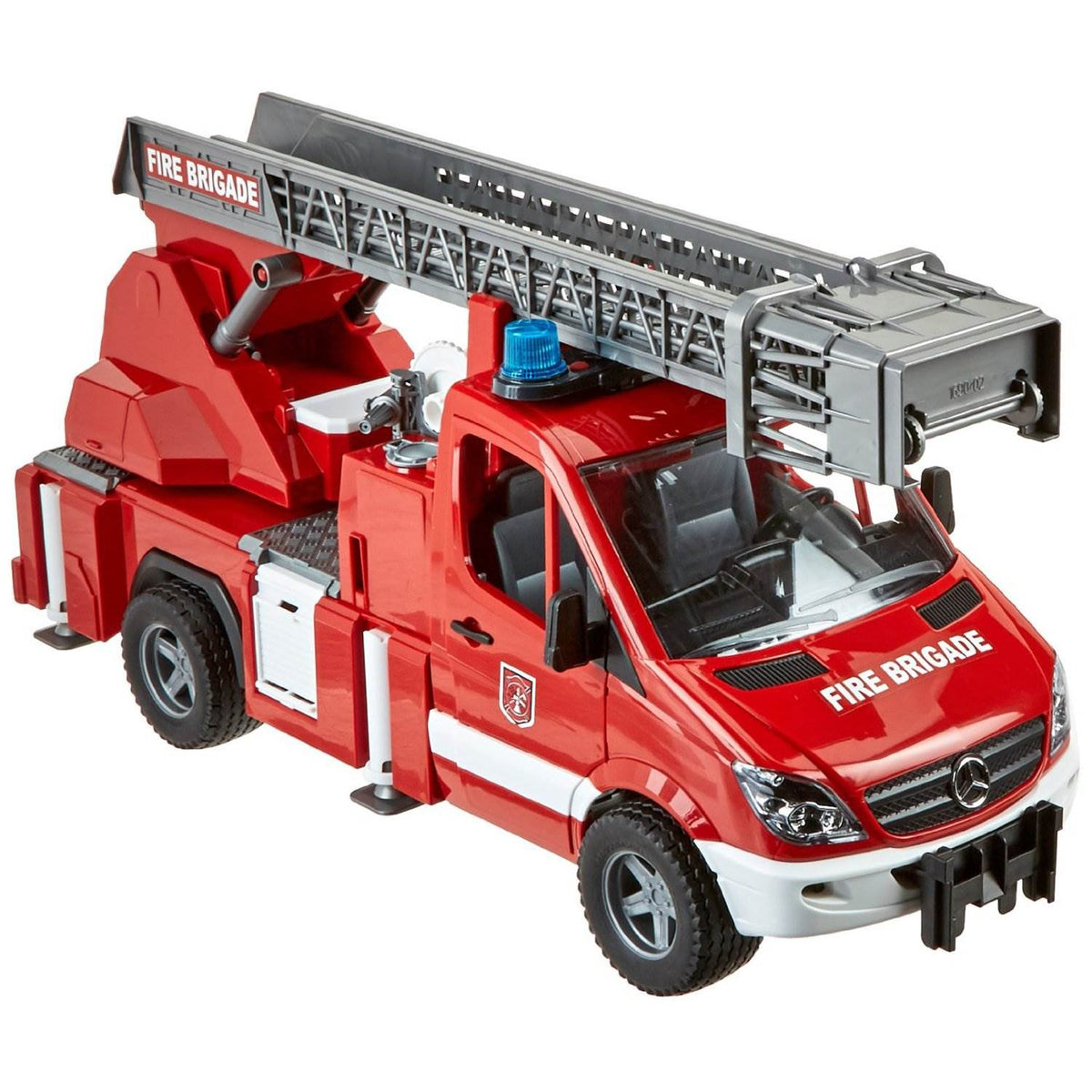 Bruder Toys Mercedes Benz Sprinter Fire Engine with Ladder/Lights (Open Box)