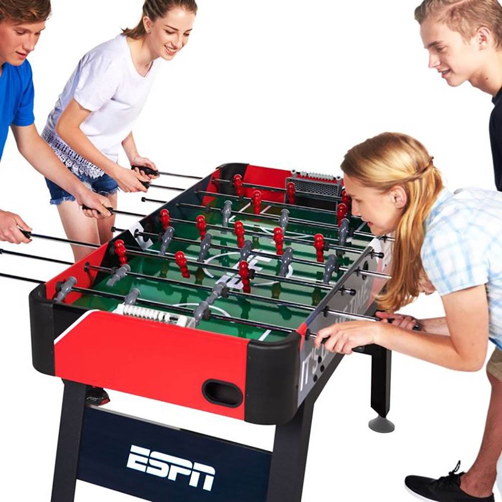 ESPN 54" Foosball Soccer Arcade Table w/ Bead Scoring & Accessories (Open Box)