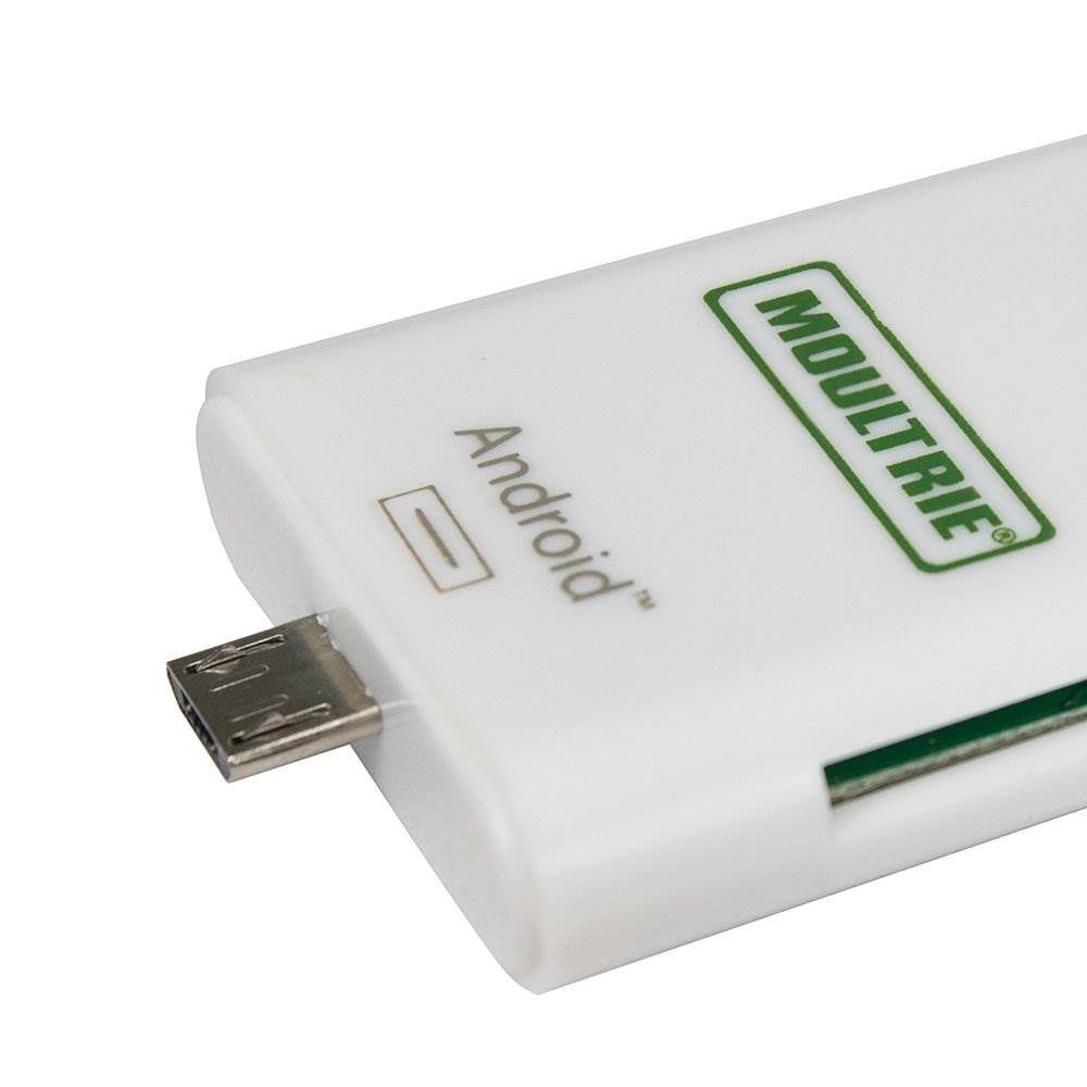 Moultrie Smart Phone SD All File Format Card Reader for iOS Android (Open Box)