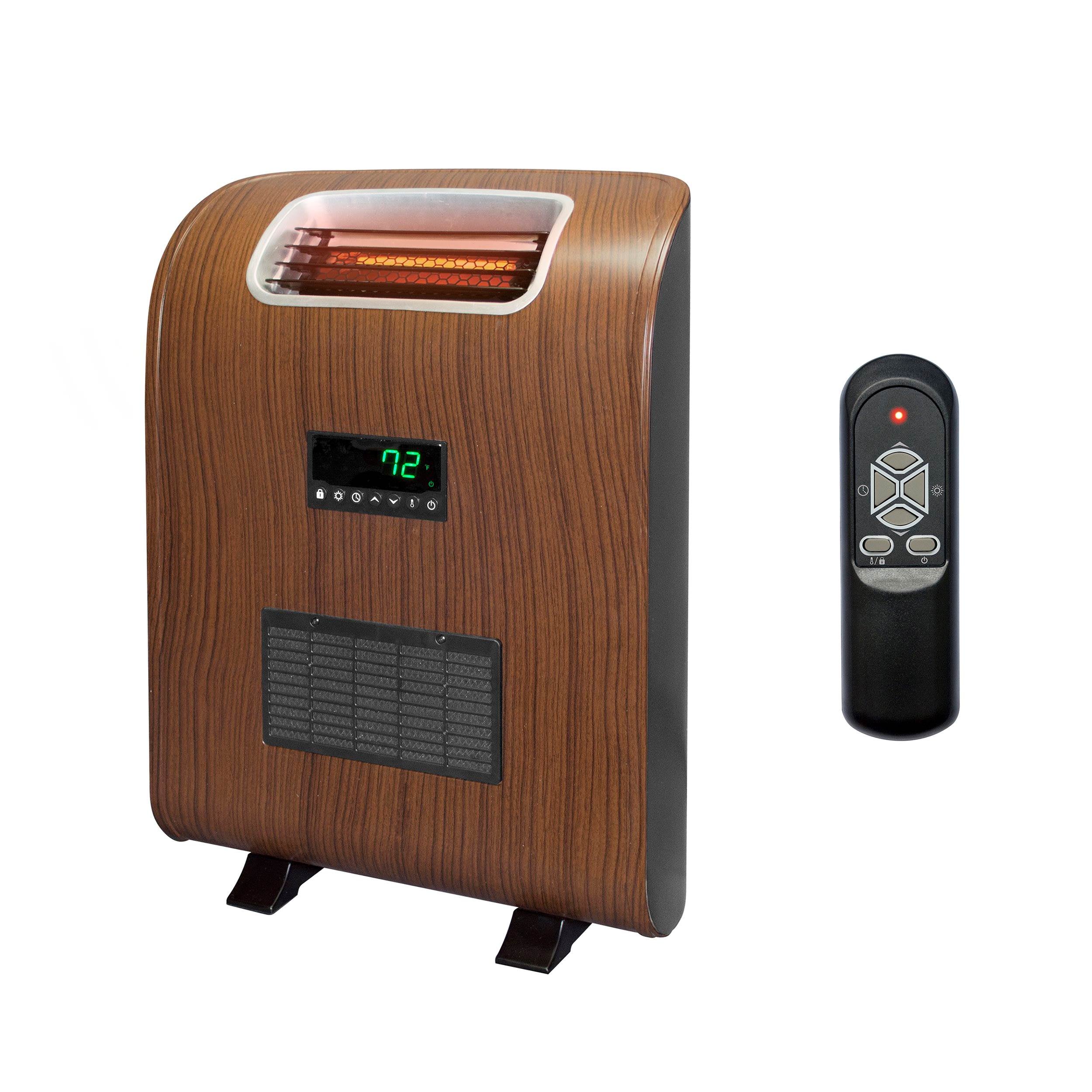 Lifesmart Watt Slim Compact Portable Infrared Quartz Electric Heater (Open Box)