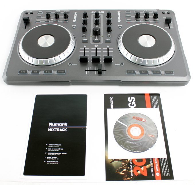 NUMARK MIXTRACK DJ Midi Virtual DJ Software Controller - Open Box