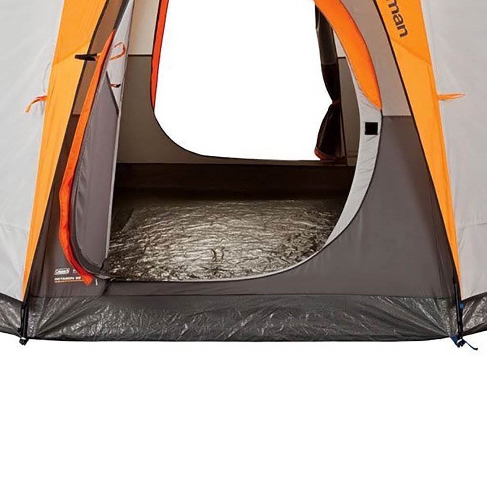 Coleman Octagon 2-Room 8-Person Cabin Style Outdoor Camping Tent (Open Box)