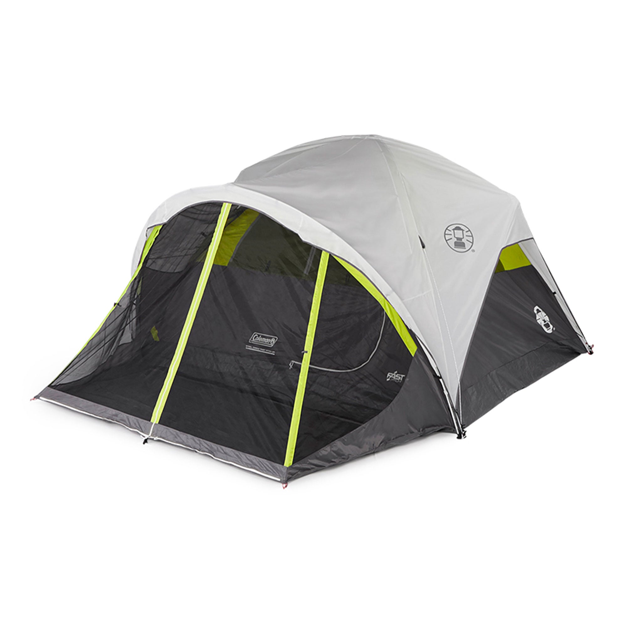 Coleman Steel Creek Fast Pitch 6-Person Dome Tent with Screen Room (Open Box)