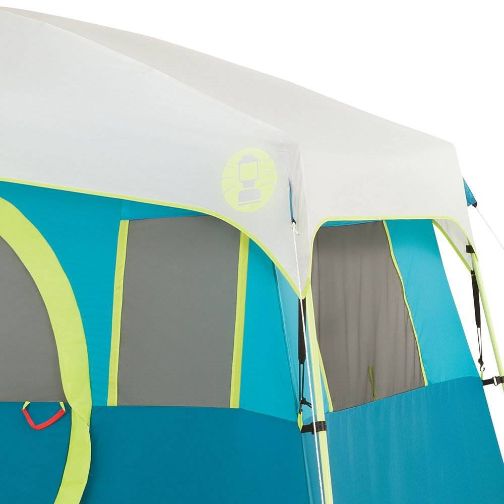 Coleman Tenaya Lake 6 Person Fast Pitch Cabin Tent with Cabinets | (Open Box)