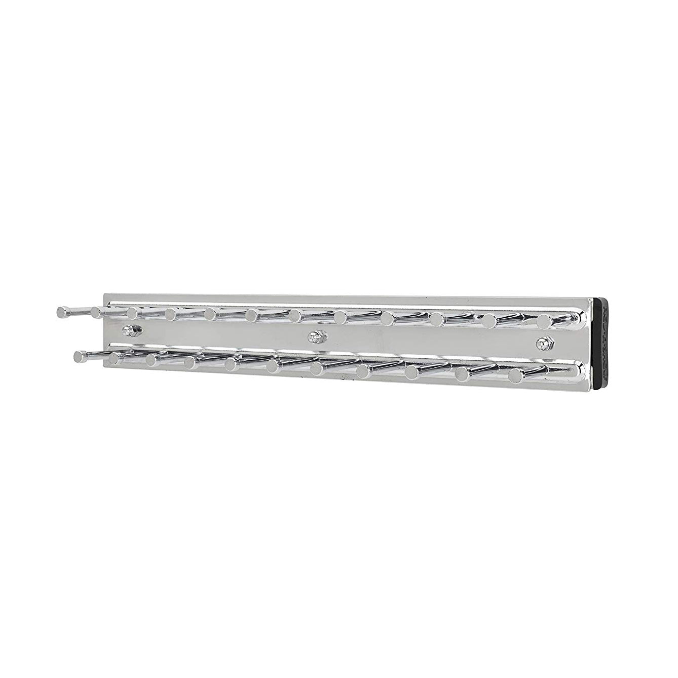 Rev-A-Shelf TRC-12CR 12-Inch Side Mount Extending Tie Rack, Chrome (Refurbished) - VMInnovations