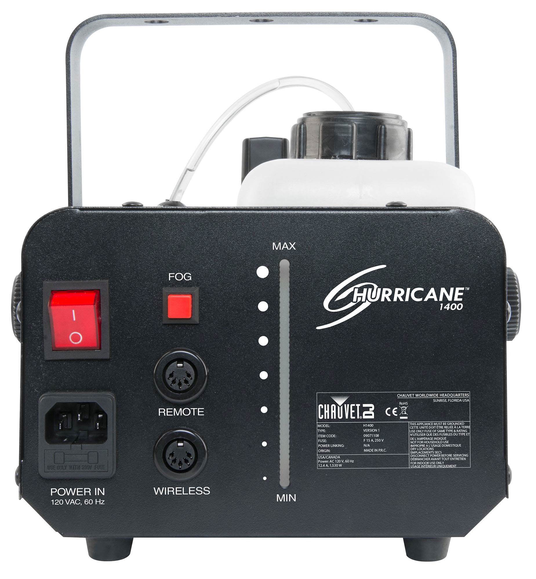 Chauvet DJ Fog Smoke Machine + 1 Gallon Bottle of Fog Fluid + Wireless Remote