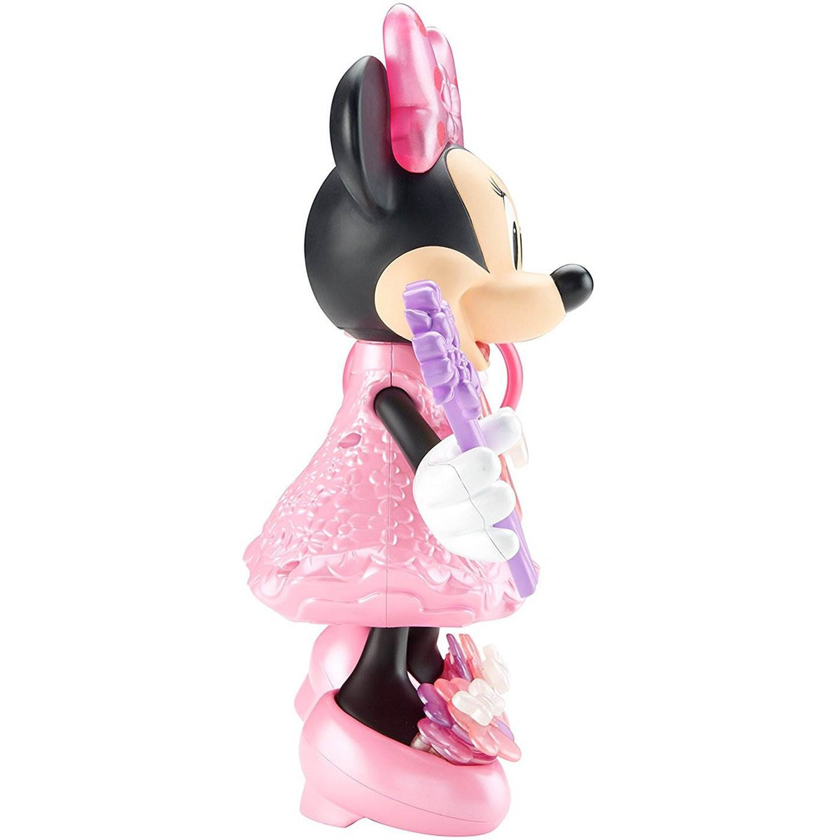 Fisher Price Disney 10" Singing Minnie Mouse Bloomin' Bows Minnie Doll (Used)