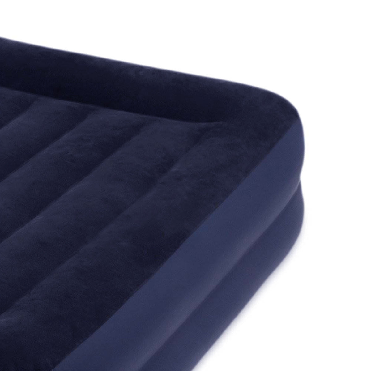 Intex Dura-Beam Pillow Rest Airbed w/ Fiber-Tech Built-In Pump, Queen | Used