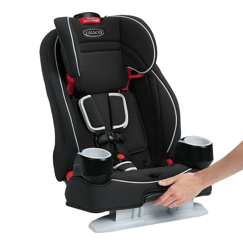 Graco Atlas 65 2-In-1 Harness and Highback Booster Car Seat | Glacier (Open Box)