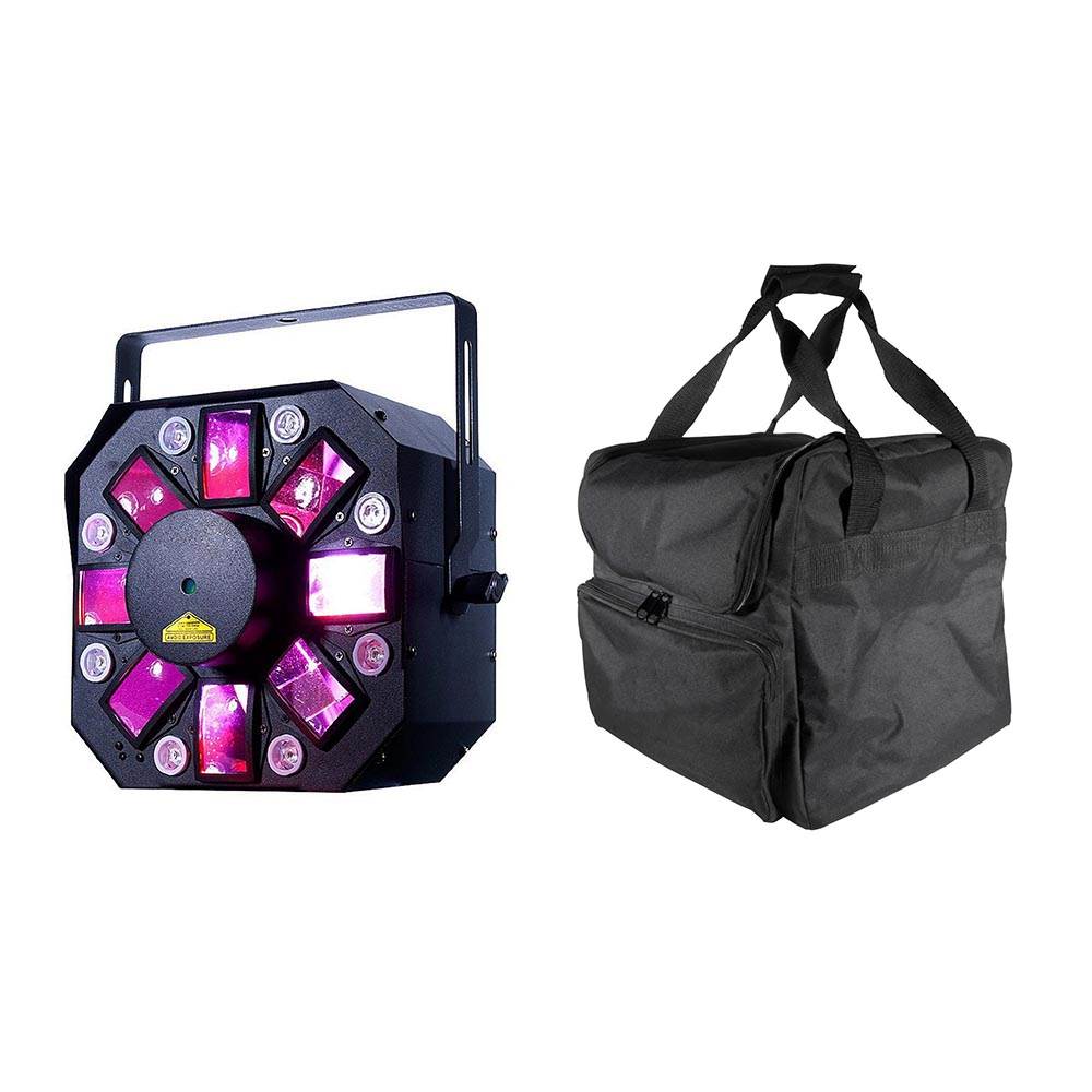 ADJ Stinger II 3 in 1 FX Moonflower Laser & UV Black Light + Transport Case