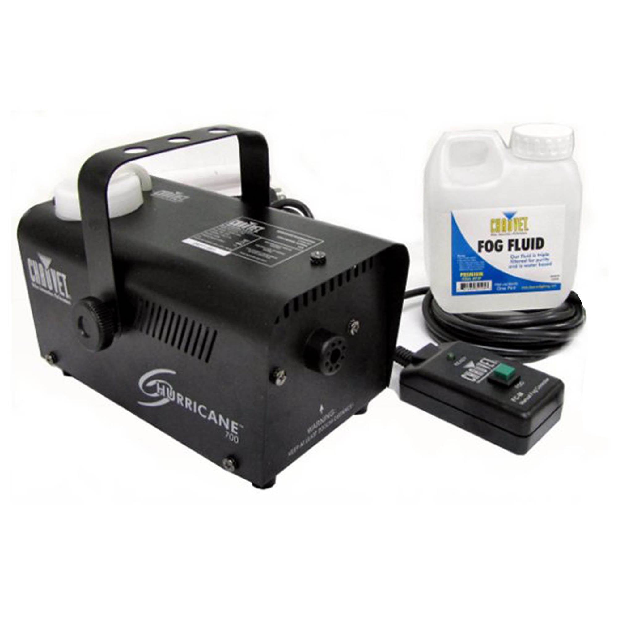 American DJ Starburst HEX LED Sphere Light and the Hurricane 700 Fog Machine