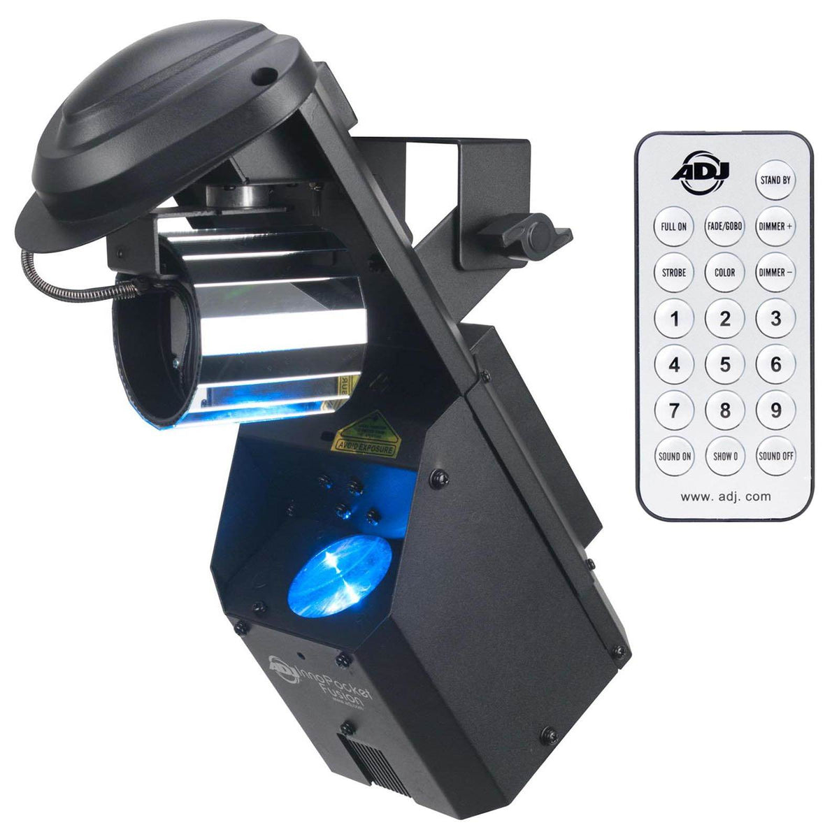 American DJ Inno Pocket Fusion Laser Light Effect + Wireless Remote Control