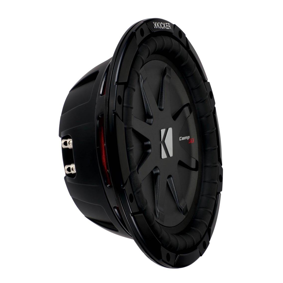 Kicker 10 Inch 2 Ohm CompRT Subwoofer, Certified Refurbished | 40TCWRT102