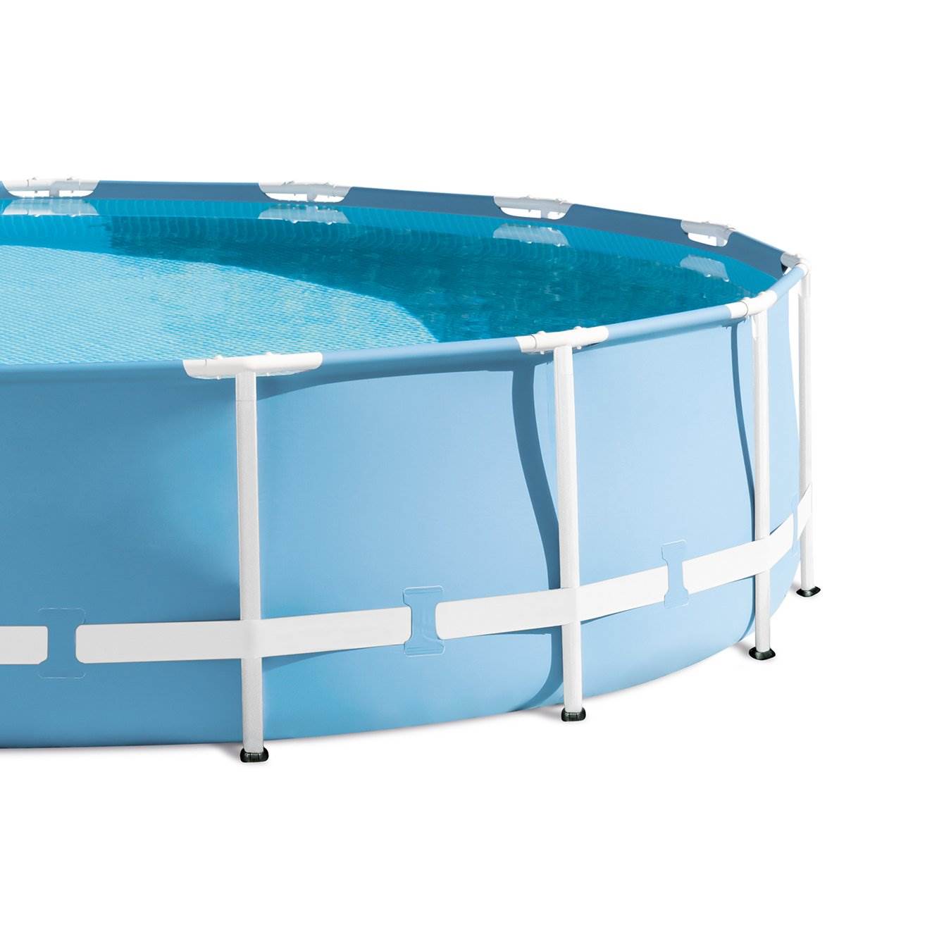Intex 15' x 33" Prism Frame Above Ground Swimming Pool Set with Pump (Open Box)