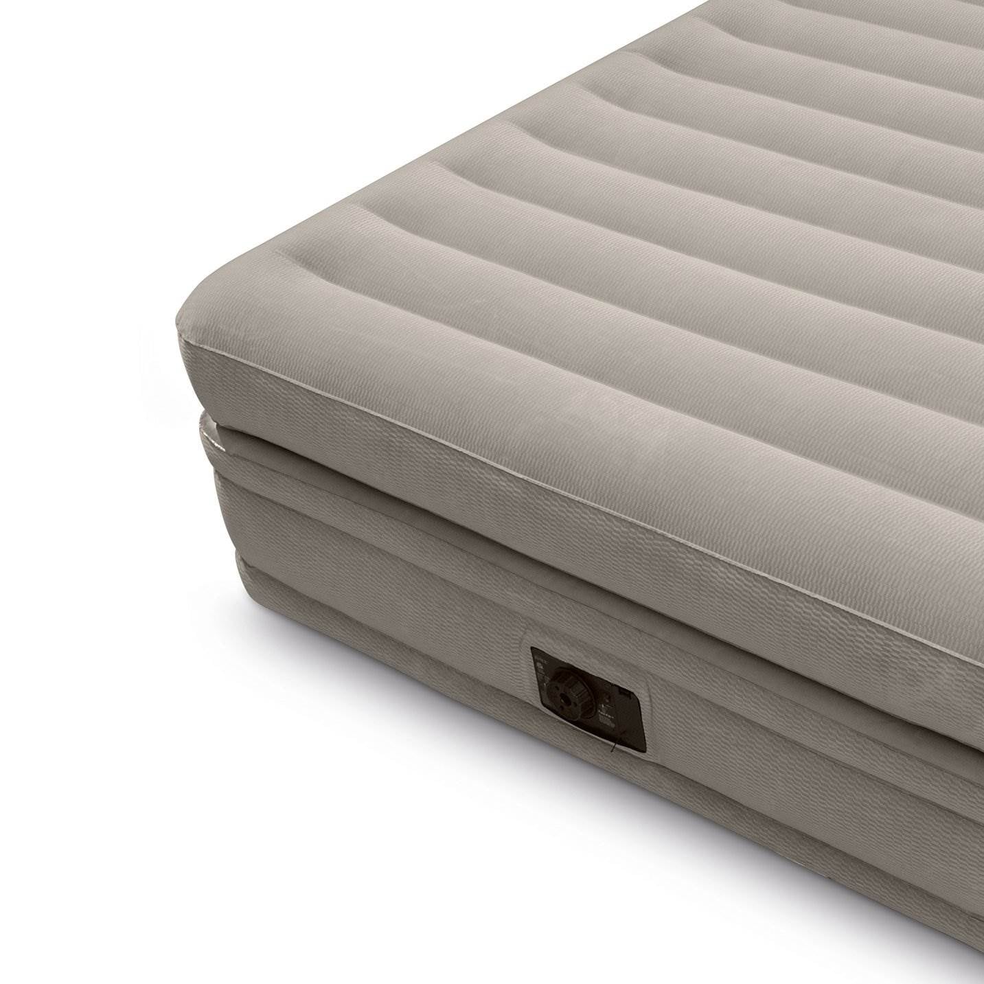 Intex Inflatable Prime Comfort Elevated Queen Airbed with Built-In Pump 64445E