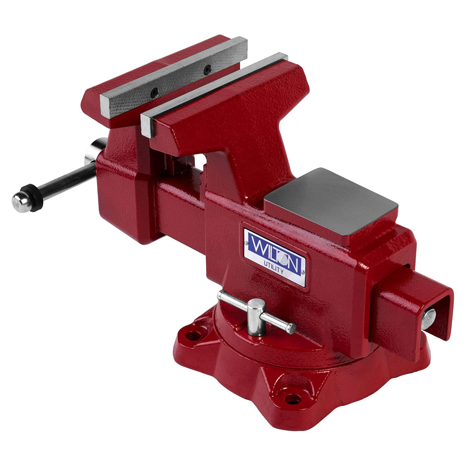 Wilton Utility Bench Vise 6.5 Inch Jaw Width 6 Inch Jaw Opening with Swivel Base - VMInnovations