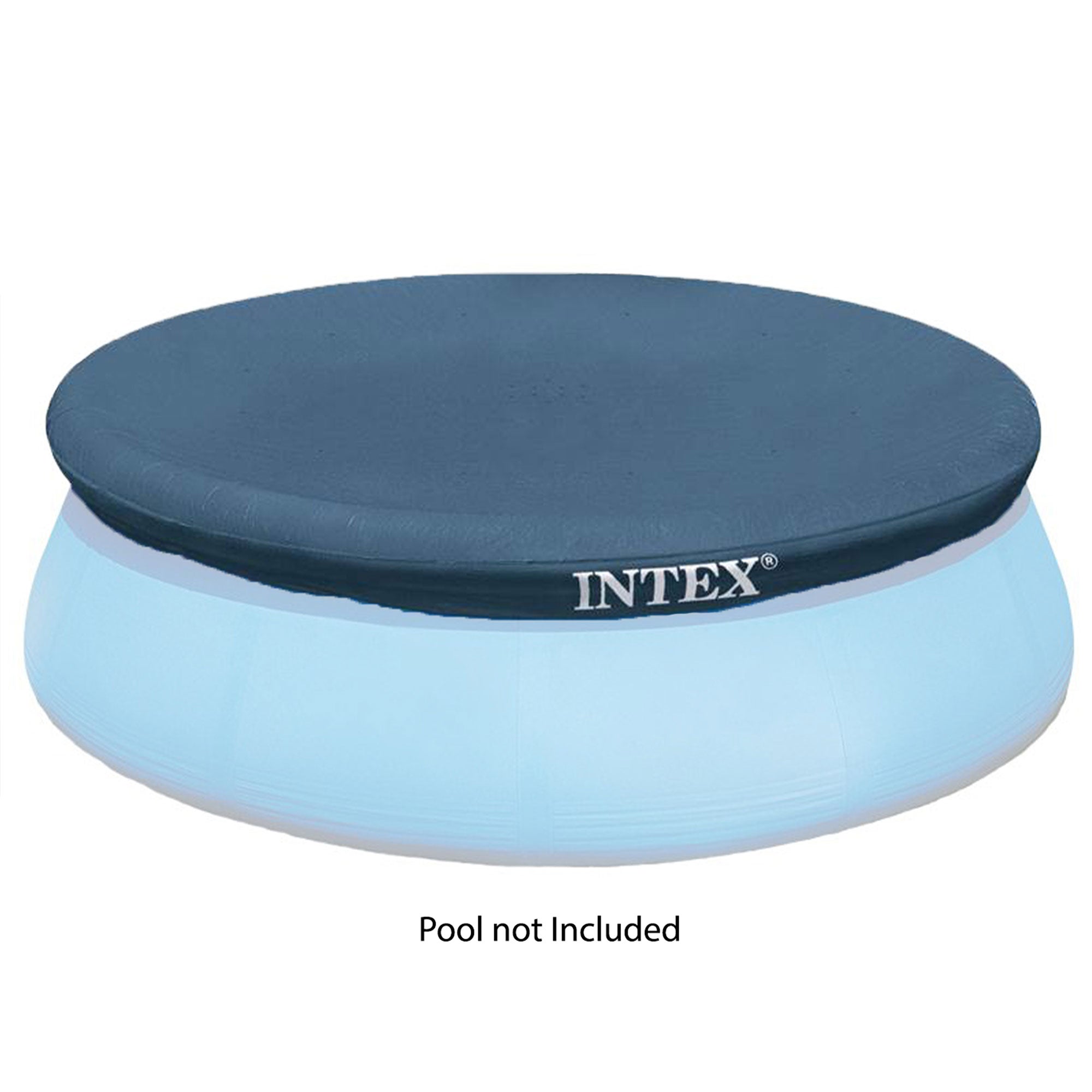 Intex 13' Easy Set Above Ground Rope Tie PVC Vinyl Pool Cover (Open Box) - VMInnovations