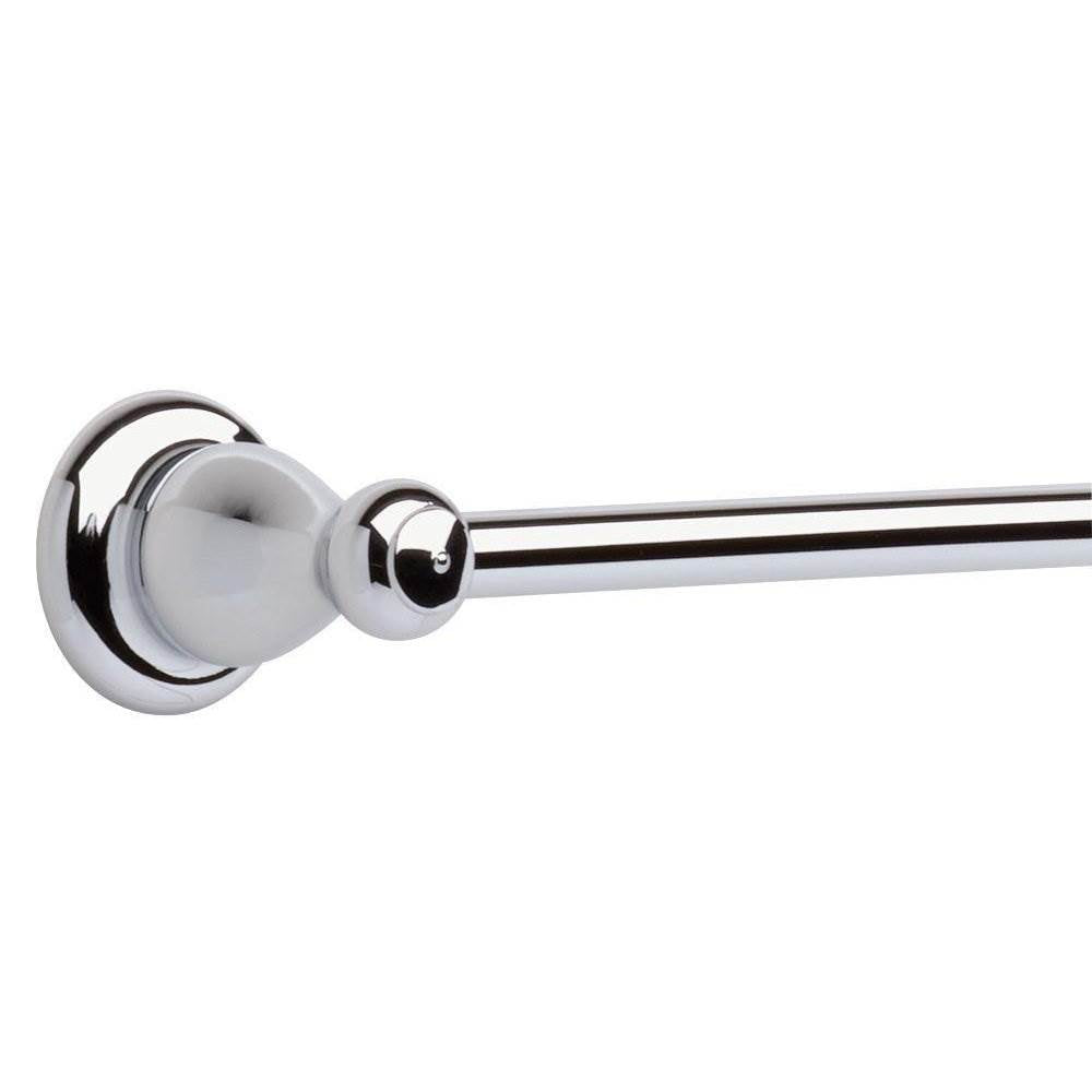 Delta Bathroom 24 Inch Wall Towel Bar Rack Holder, Polished Chrome (Open Box)