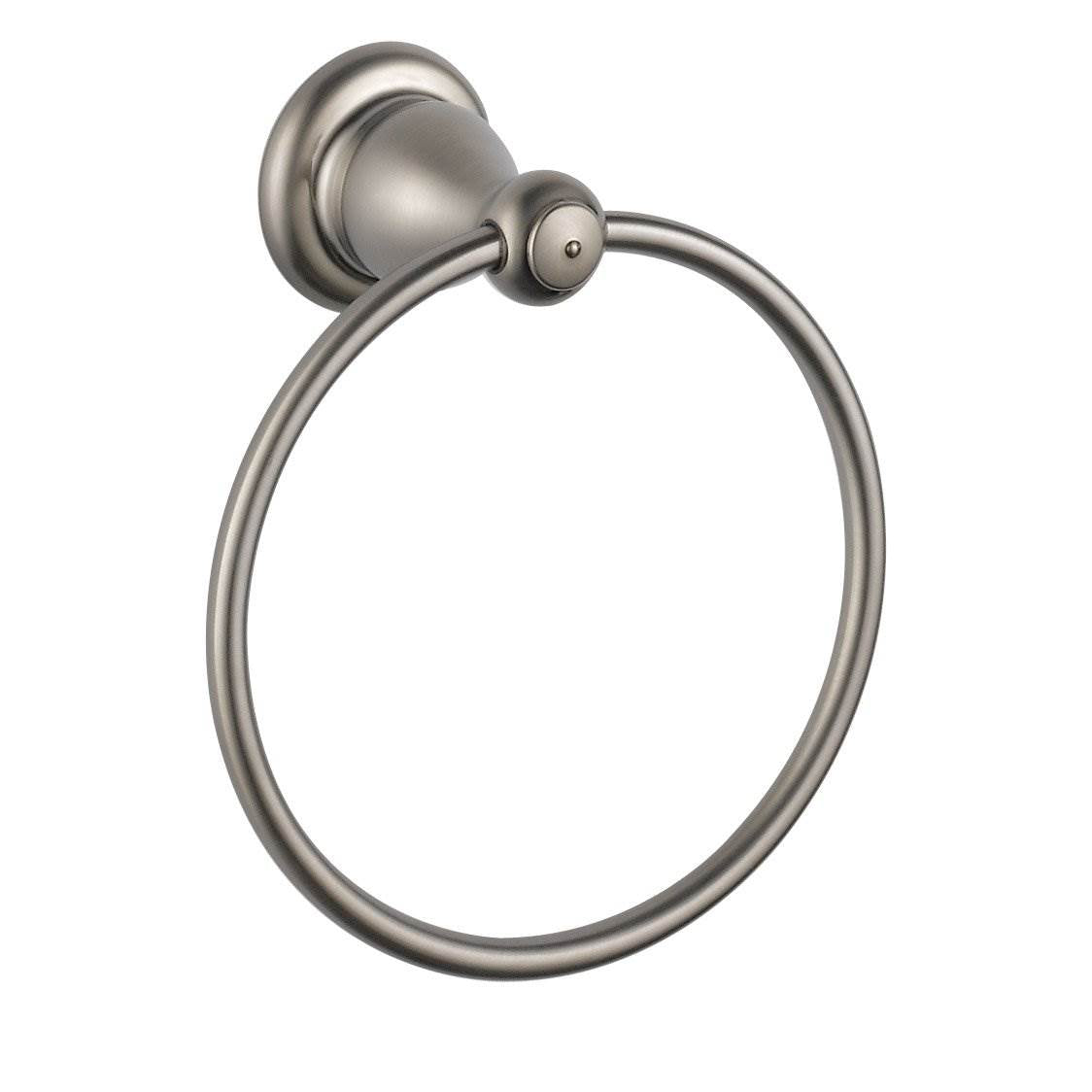 Delta Leland Bathroom Wall Towel Holder Ring Hardware, Stainless Steel(Open Box)