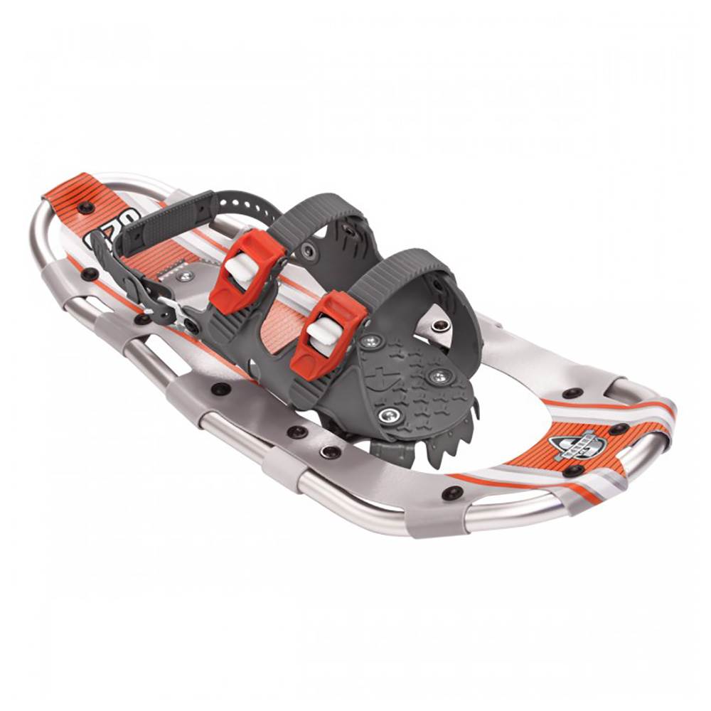 Yukon Charlie's Sherpa Series Snowshoe 8 x 21 Inches, Orange/Gray (Open Box)