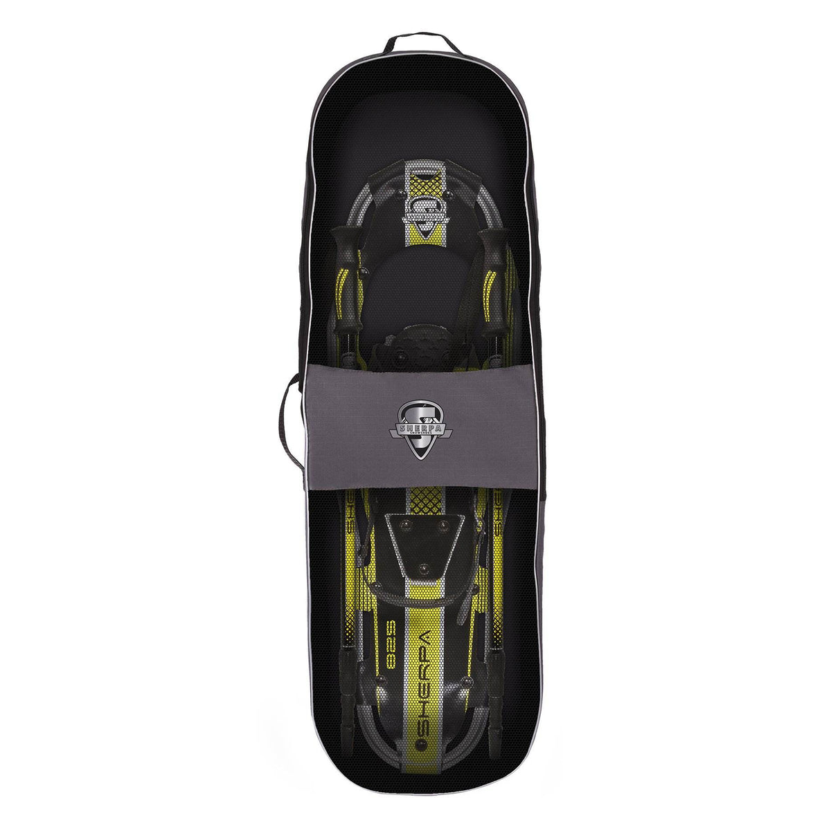 Yukon Charlie's Sherpa Series Snowshoe 8x21", Yellow/ Black, 80-5005K (Open Box)