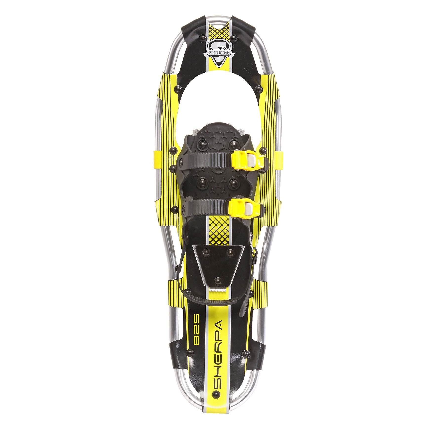 Yukon Charlie's Sherpa Series Snowshoe 8 x 25 Inches, Yellow/ Black | (Open Box)