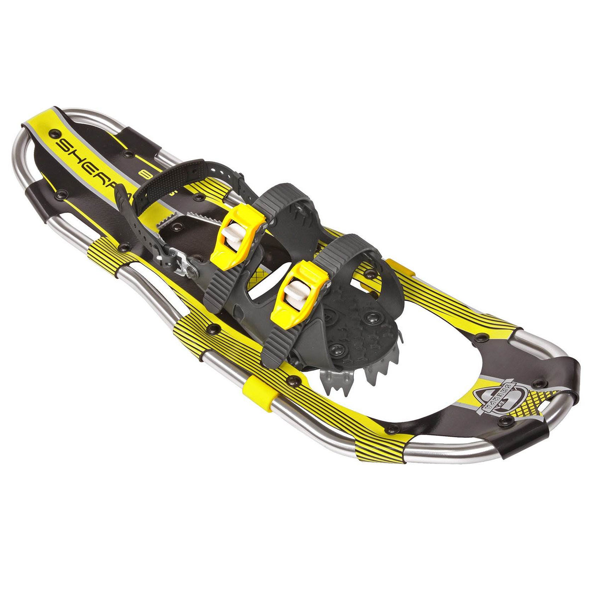 Yukon Charlie's Sherpa Series Snowshoe 8 x 25 Inches, Yellow/ Black | (Open Box)