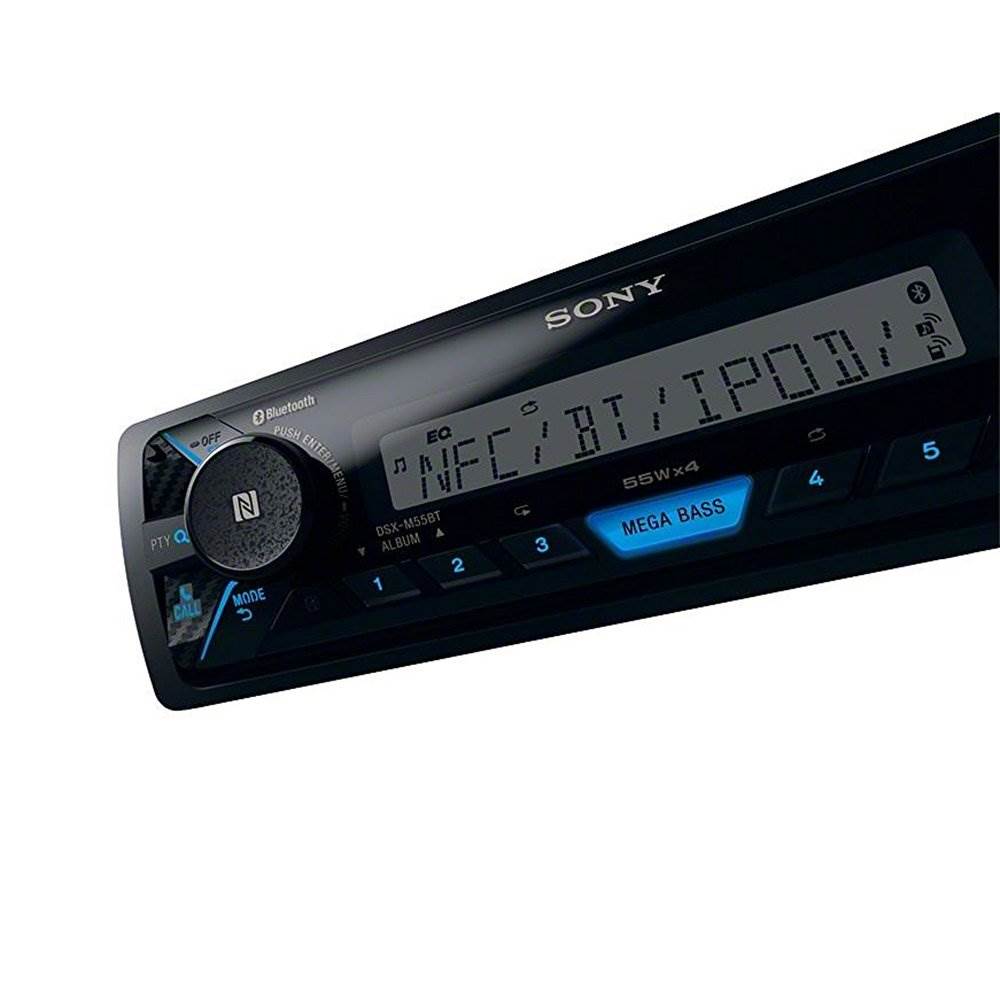 Sony In-Dash Single DIN Marine Media Receiver with Bluetooth & USB (Open Box)