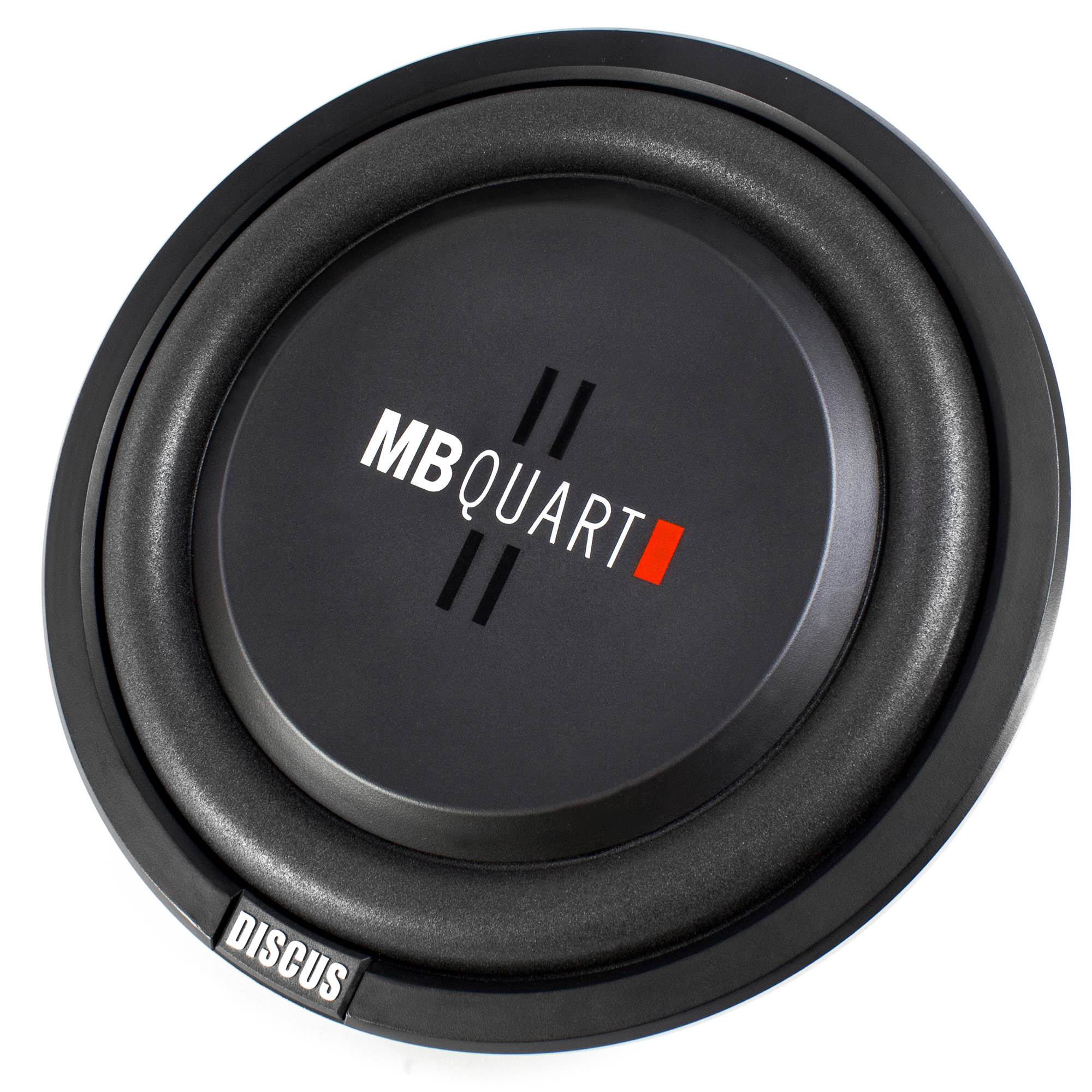 MB Quart 400 Watt 10 Inch Shallow Subwoofer and Q Power Slim Sub Box Enclosure - VMInnovations