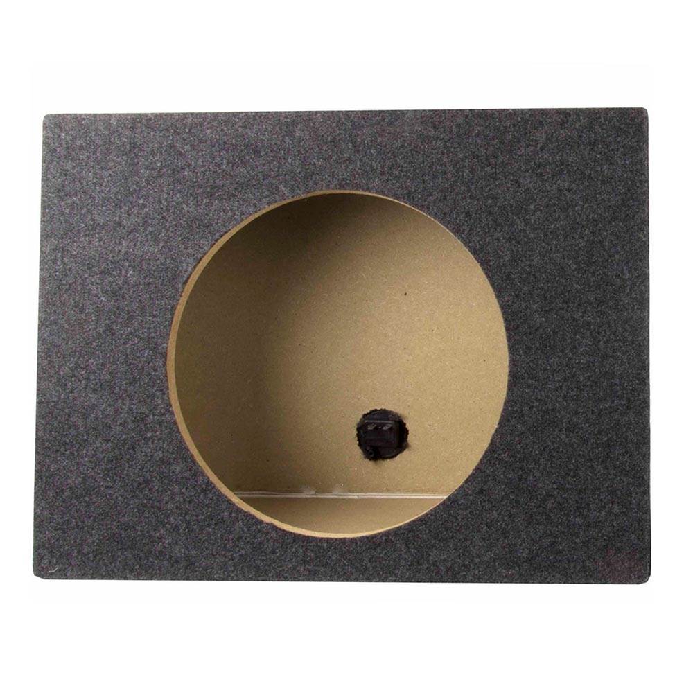 MB Quart 400 Watt 10 Inch Shallow Subwoofer and Q Power Slim Sub Box Enclosure - VMInnovations