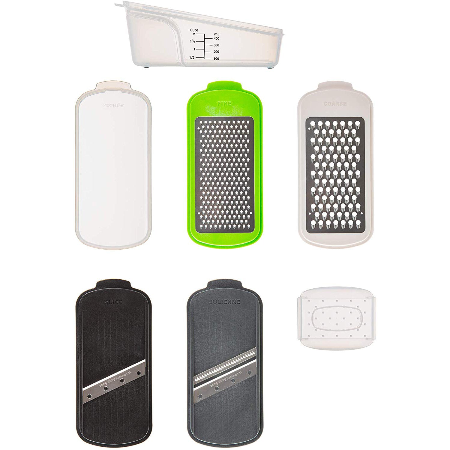 PrepWorks HG-88 Dishwasher Safe Grate, Slice, & Store Kitchen Accessory Tool